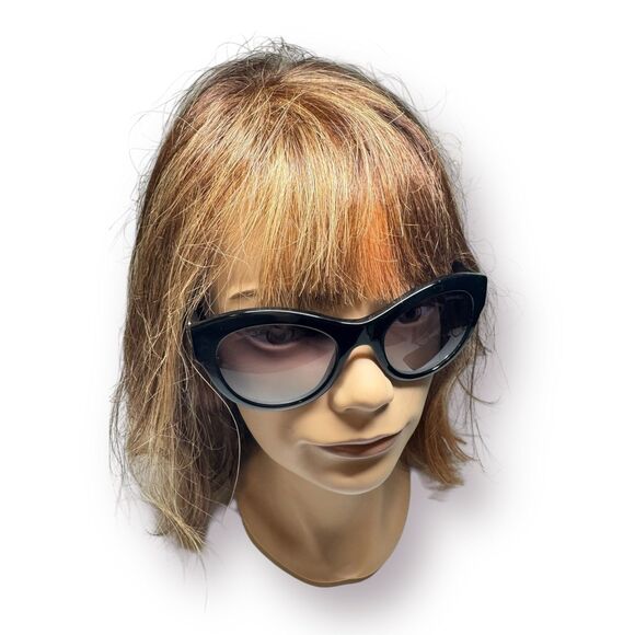 CHANEL 5371 Butterfly Sunglasses Black Gradient Smokey Lenses w/ Case - Picture 11 of 12